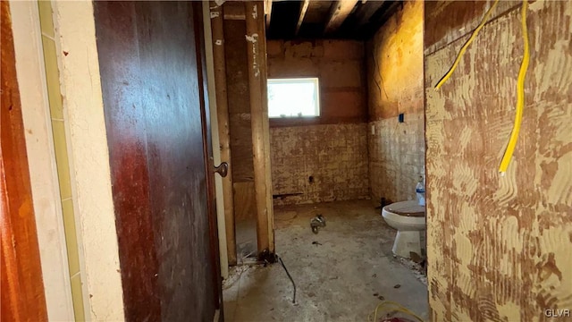 bathroom with toilet