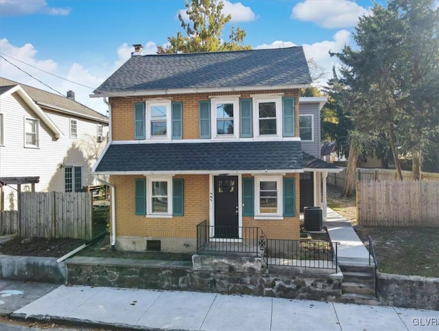 view of front of house featuring a porch