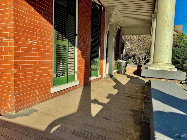 view of patio / terrace featuring a porch