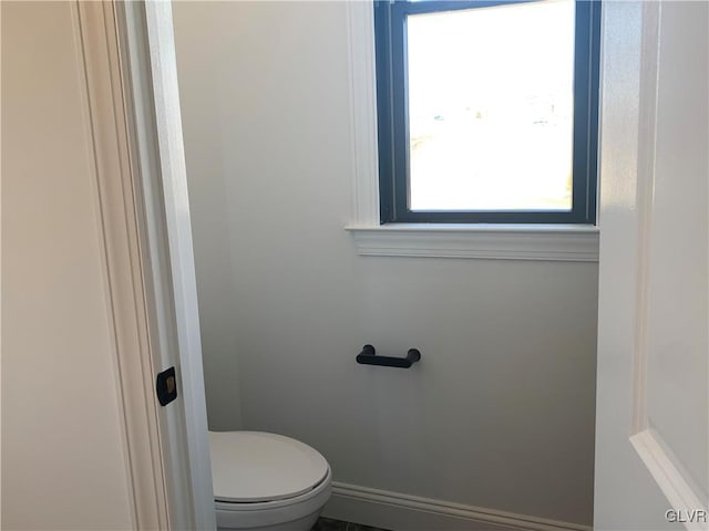 bathroom with toilet