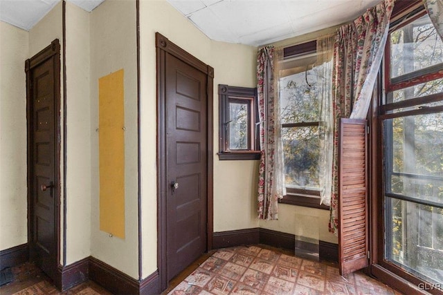 824 Wolf Ave, Easton, PA 18042 - hallway with baseboards
