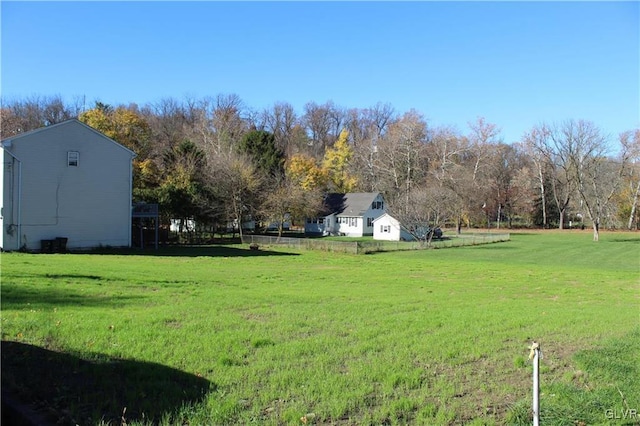 view of yard