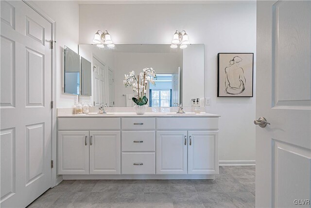 3855 Victors Way, Bethlehem Twp, PA 18045 - bathroom featuring tile patterned flooring and vanity