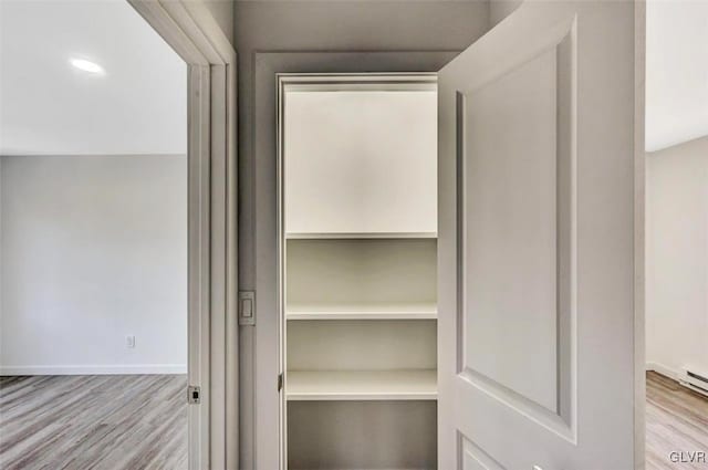 view of closet