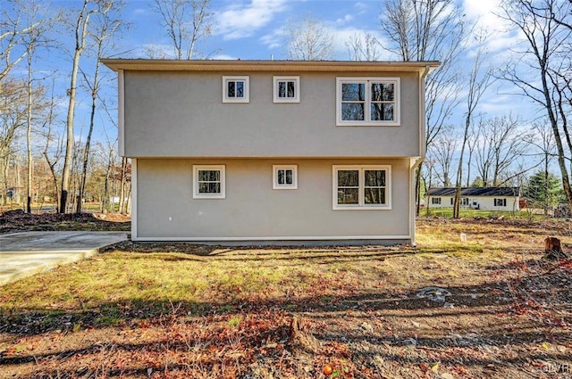 view of rear view of property