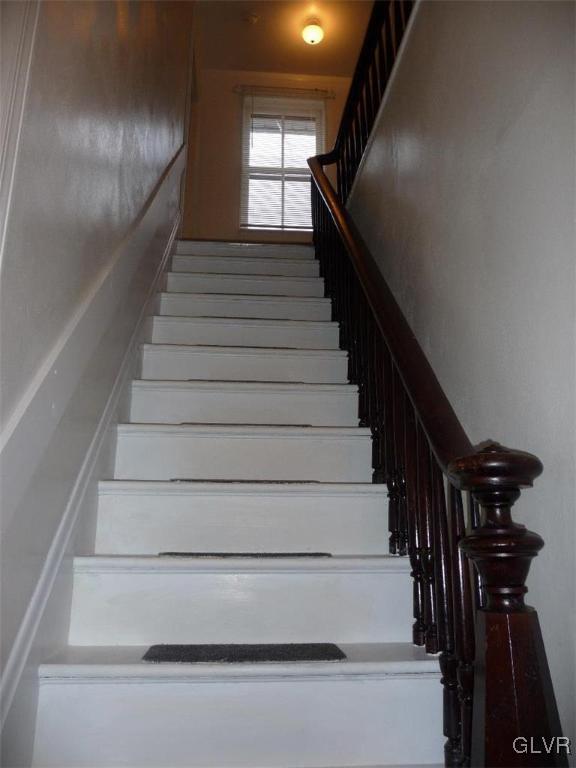 view of stairs