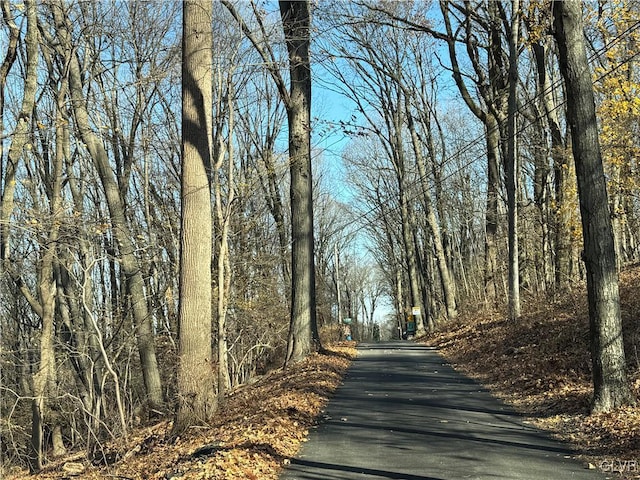 view of road