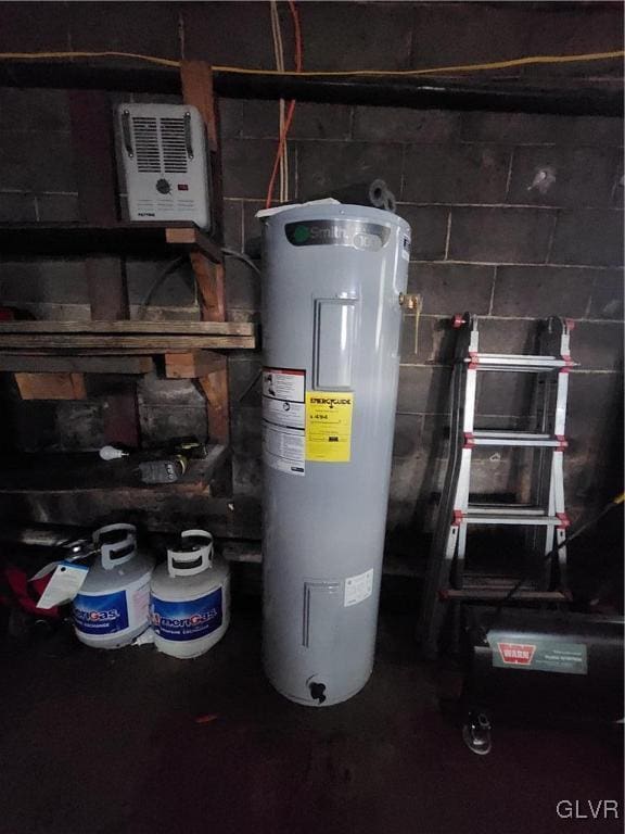 utilities with electric water heater