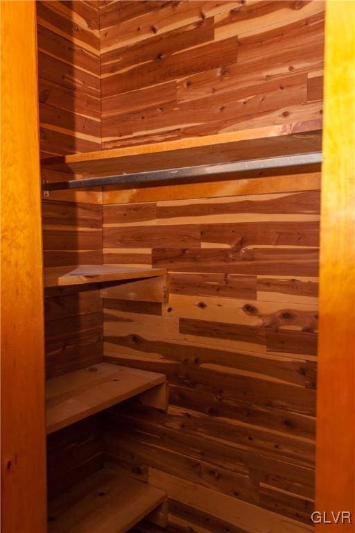 view of sauna / steam room