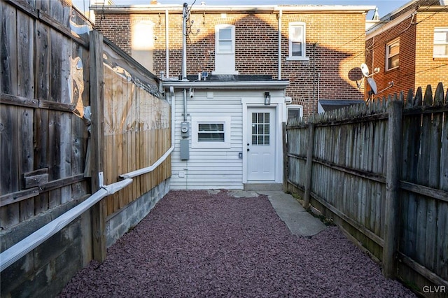 view of rear view of house