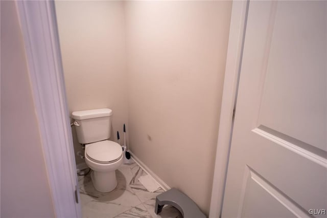 bathroom with toilet