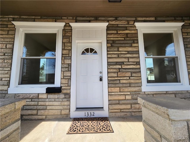 view of entrance to property