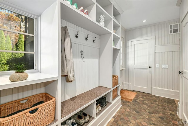 view of mudroom