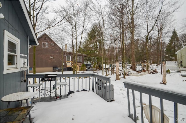 exterior space featuring grilling area