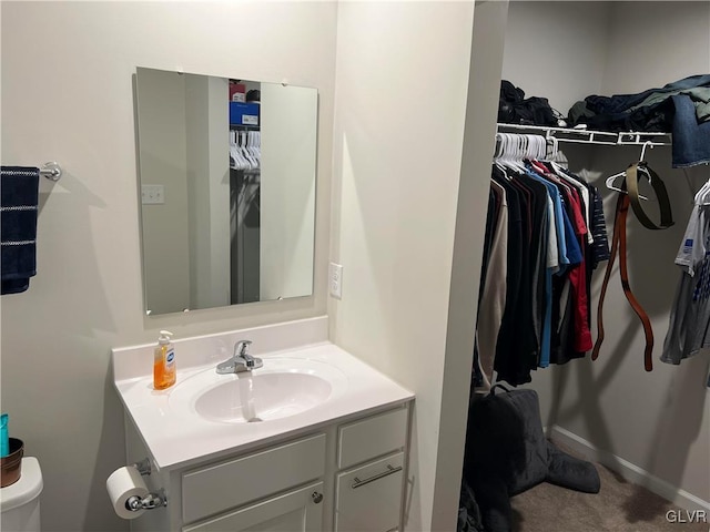 2137 Cross County Rd, Northampton Borough, PA 18067 - bathroom with vanity and toilet