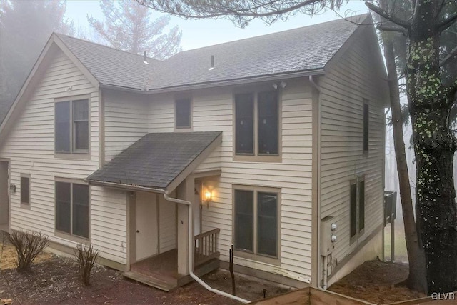 view of rear view of house