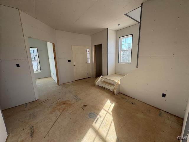 entrance foyer with a wealth of natural light