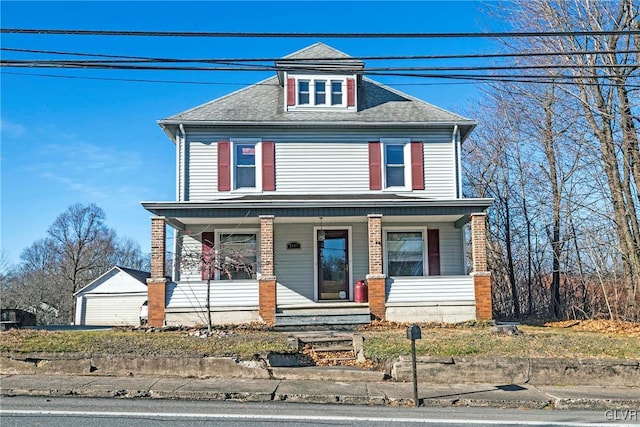 front of property with covered porch