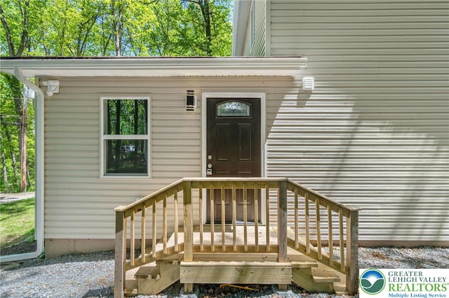 410 Sunset Forest Dr, Pike, PA 18428 - view of property entrance