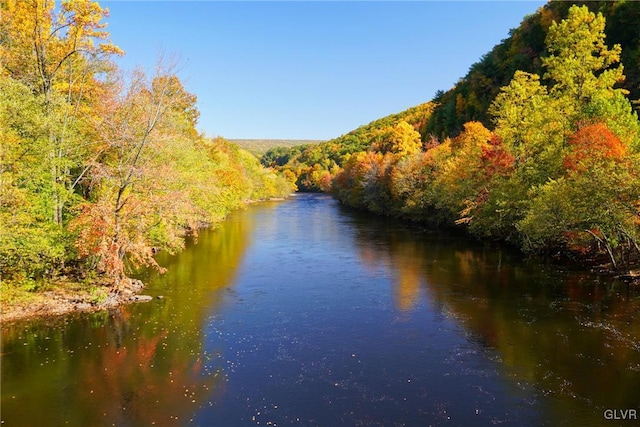 property view of water