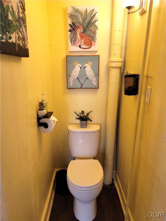 bathroom with toilet