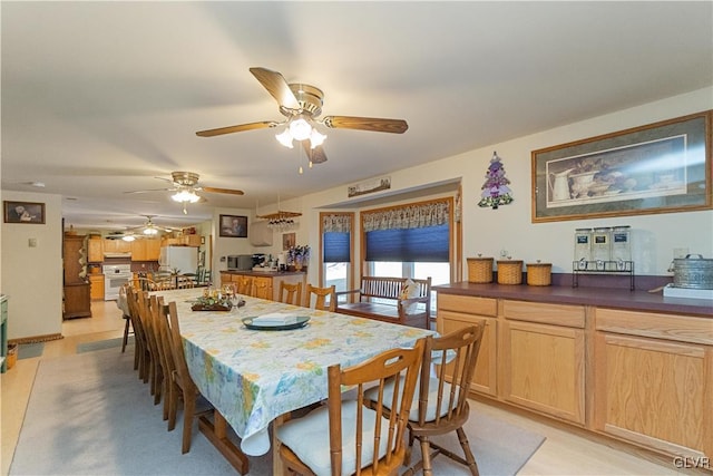 view of dining room