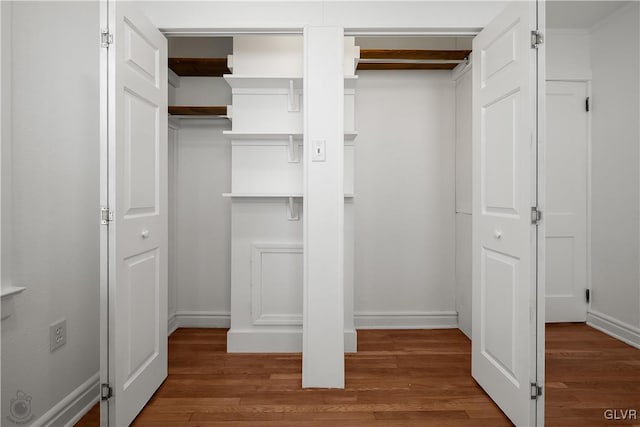 view of closet