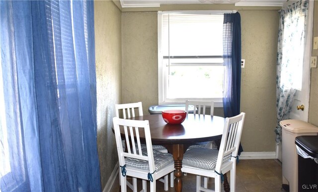 view of dining room