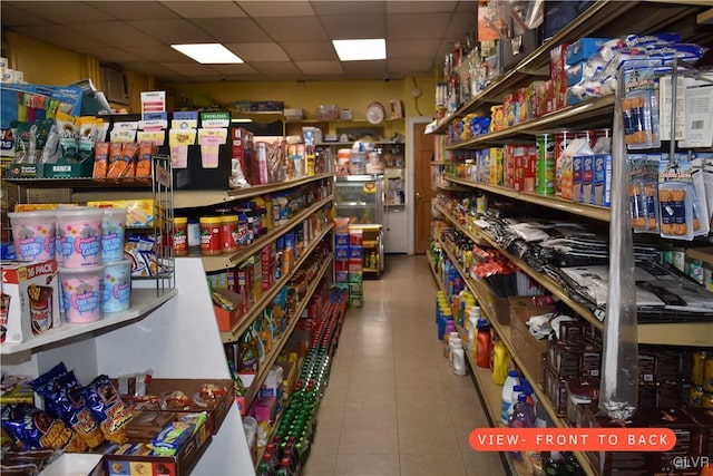 view of pantry