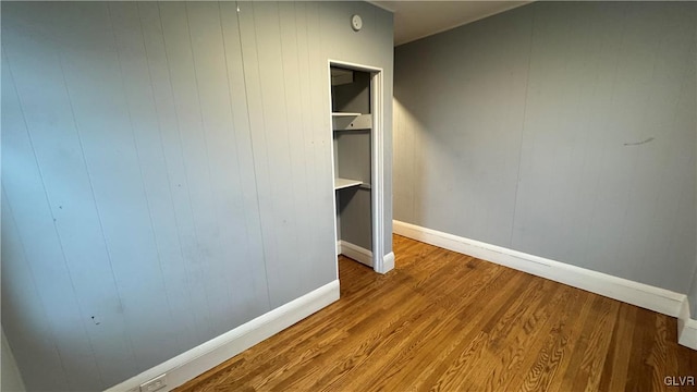 interior space with wood-type flooring