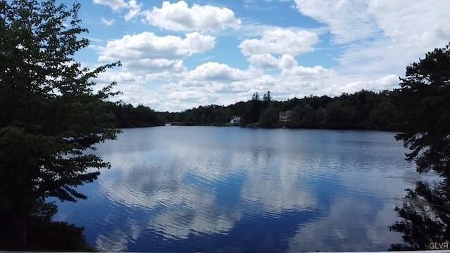 view of water feature