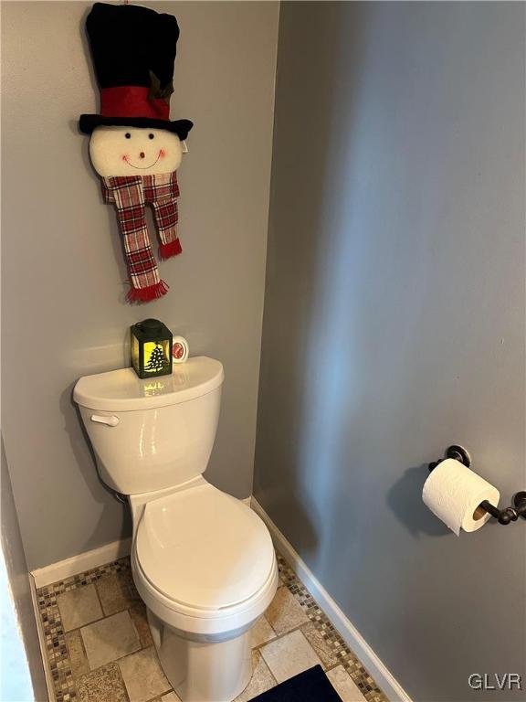 bathroom with toilet