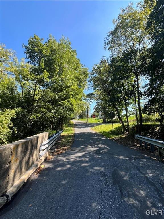 view of road