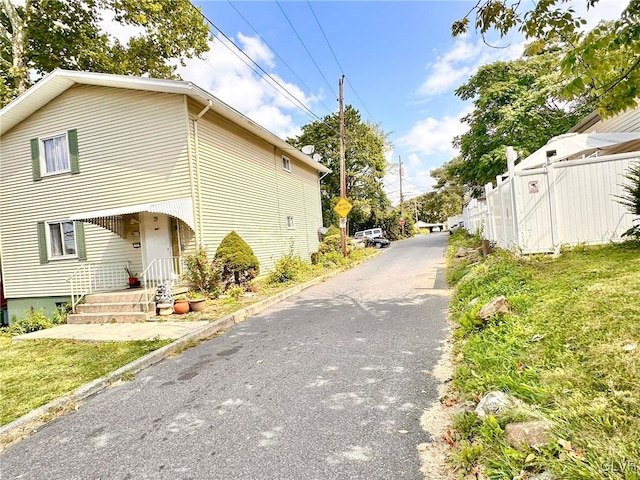 view of street