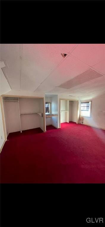 bonus room with carpet floors