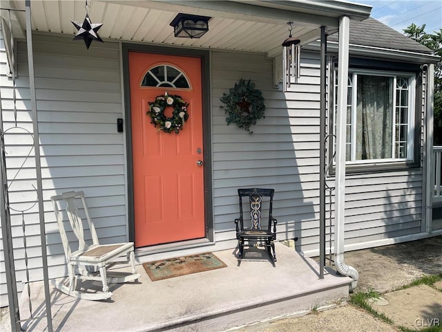 view of entrance to property