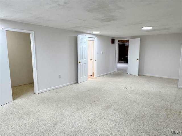 empty room with light carpet