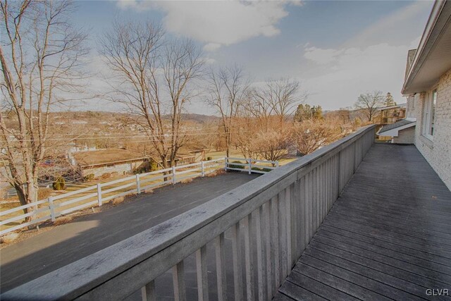 view of deck