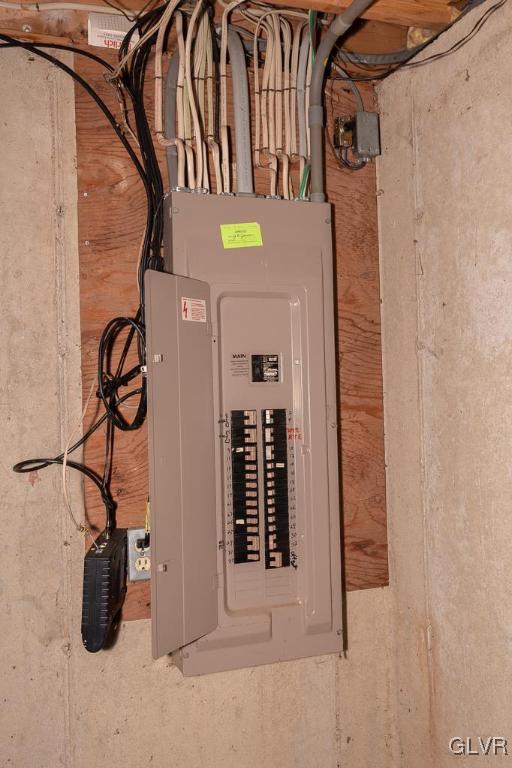 utility room featuring electric panel