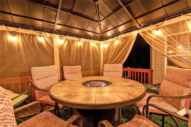 view of patio / terrace with outdoor dining space