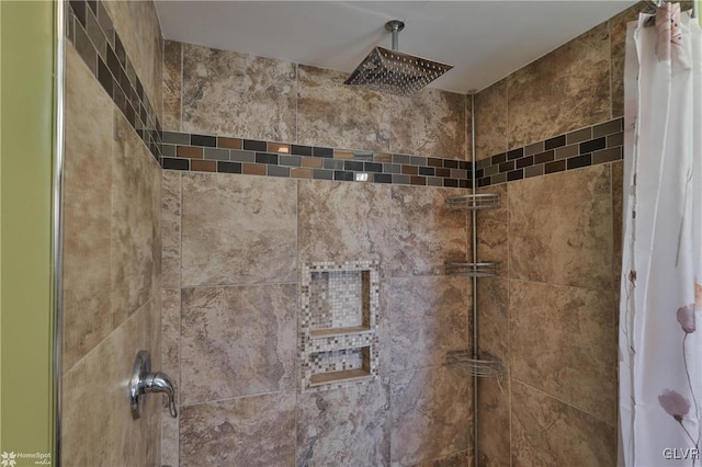 details with walk in shower