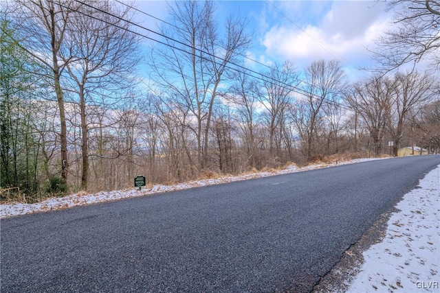 view of road