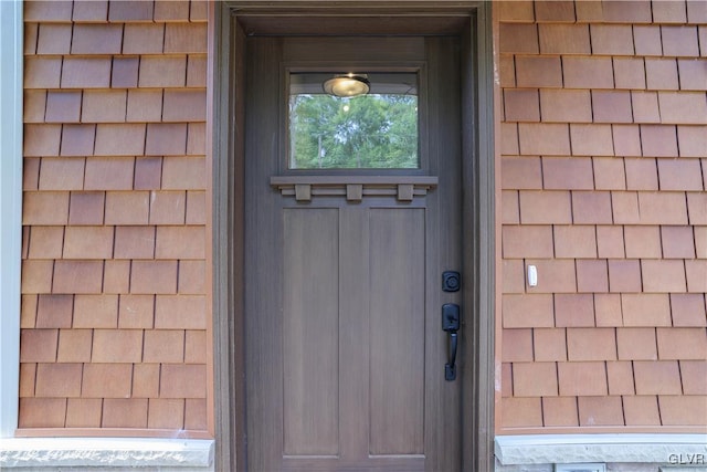 view of property entrance