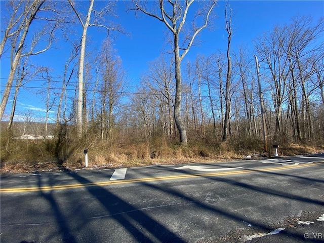 view of road