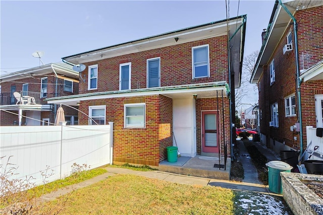 view of rear view of house