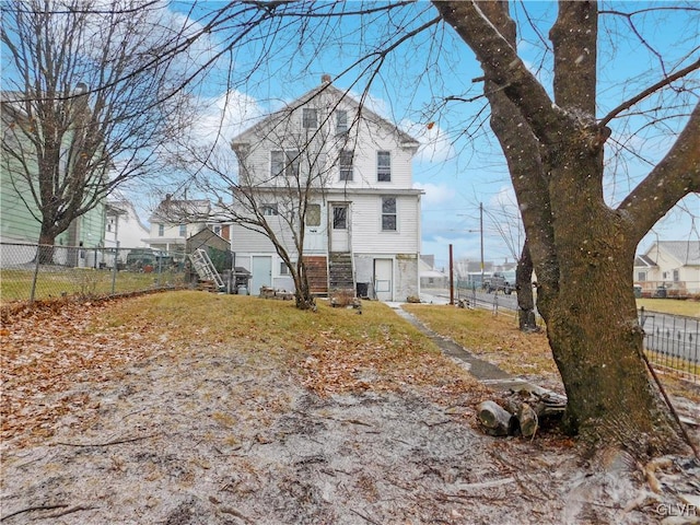 view of rear view of house