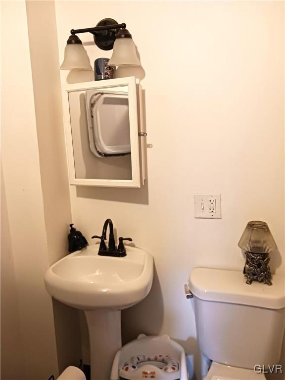 bathroom with toilet