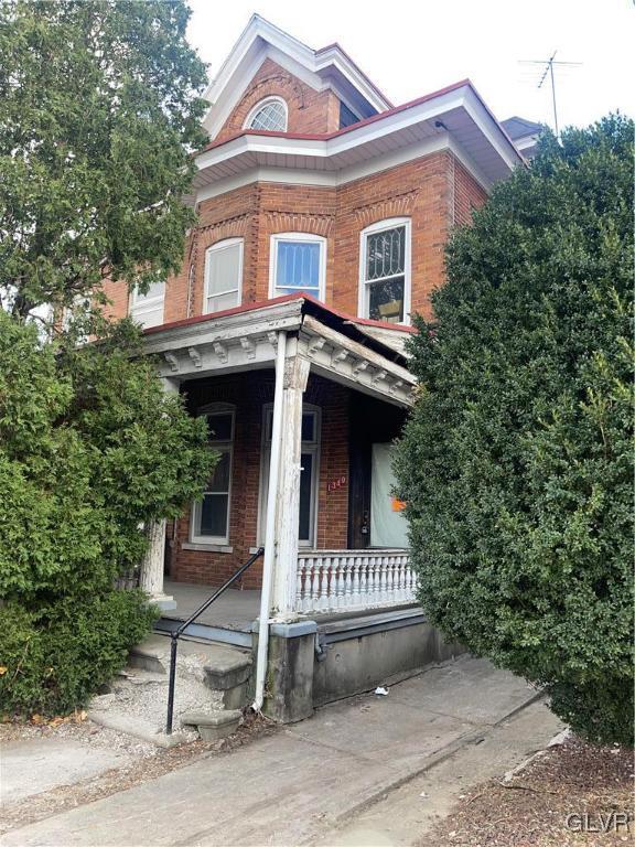 view of front of home with a porch