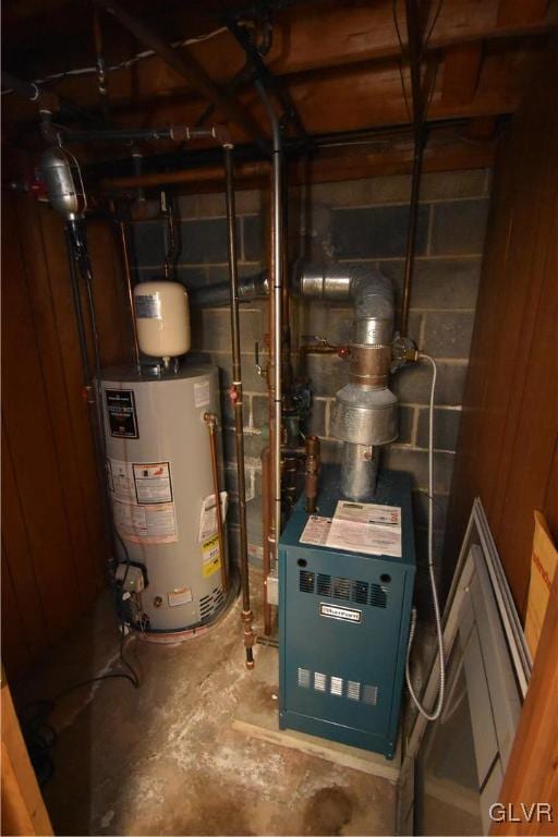 utilities with water heater