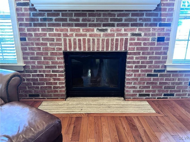 room details featuring wood-type flooring